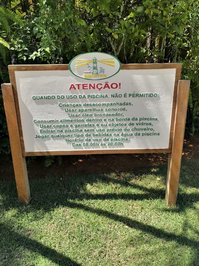 Apartamento Solar Do Forte - Praia Do Forte Zewnętrze zdjęcie